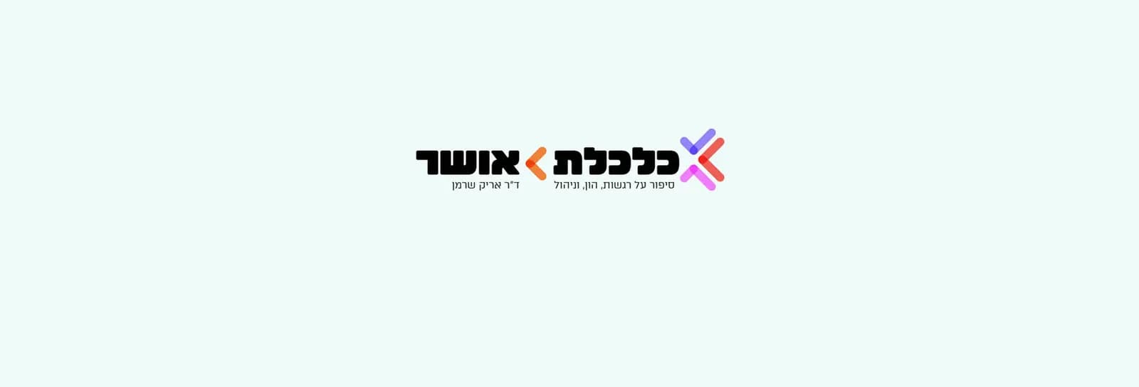 אריק שרמן - כלכלת אושר - סיפור על רגשות, הון וניהול