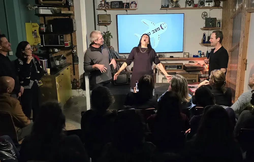 משה פרסטר - מצב טיסה - מופע אימפרוביזציה ואילתור